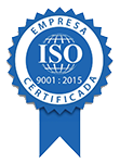 Selo certificação ISO 9001 da Four Box Embalagens